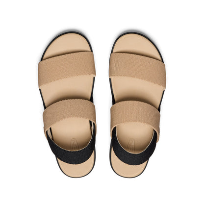 Keen Women's Elle Backstrap Sandal | Cornstalk/Black