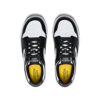 Keen Men's Overton Work Shoe (Carbon Toe) | Star White/Black