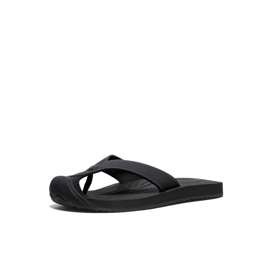 Keen Men's Barbados Flip-Flop | Black/Steel Grey