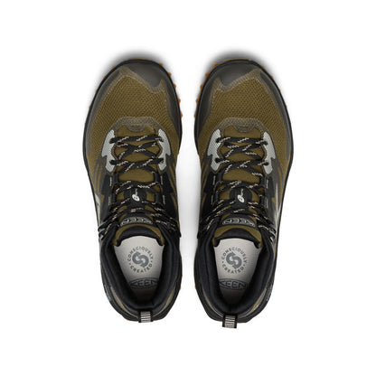 Keen Men's Zionic NXT Waterproof Hiking Boot | Dark Olive/Black