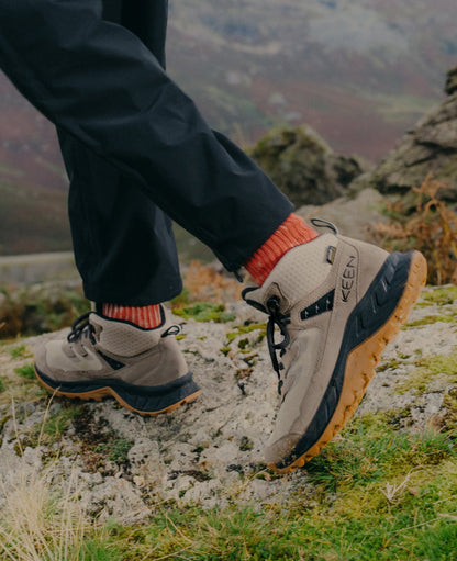 Keen Men's Hightrail Waterproof Wide Hiking Boot | Brindle/Oak Buff