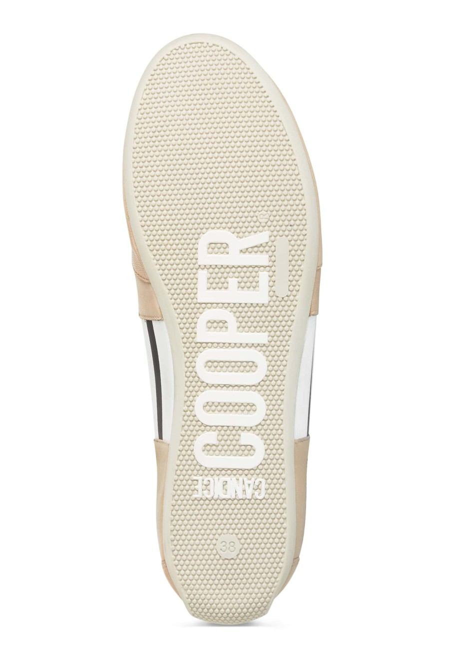 Femmes Candice Cooper | Rock Patch S - Baskets En Cuir - Blanc