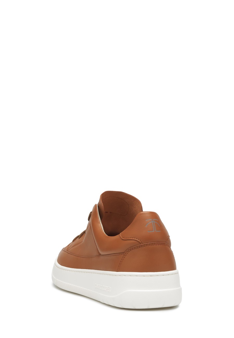 Hommes Candice Cooper | Vito 06 Sf - Baskets En Cuir - Marron