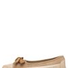 Hommes Candice Cooper | Candy Bow - Ballerines En Cuir Poli Et Daim - Marron