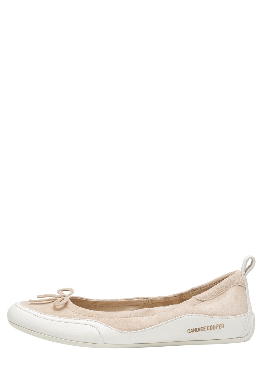 Femmes Candice Cooper | Candy Wave - Ballerines En Daim - Beige