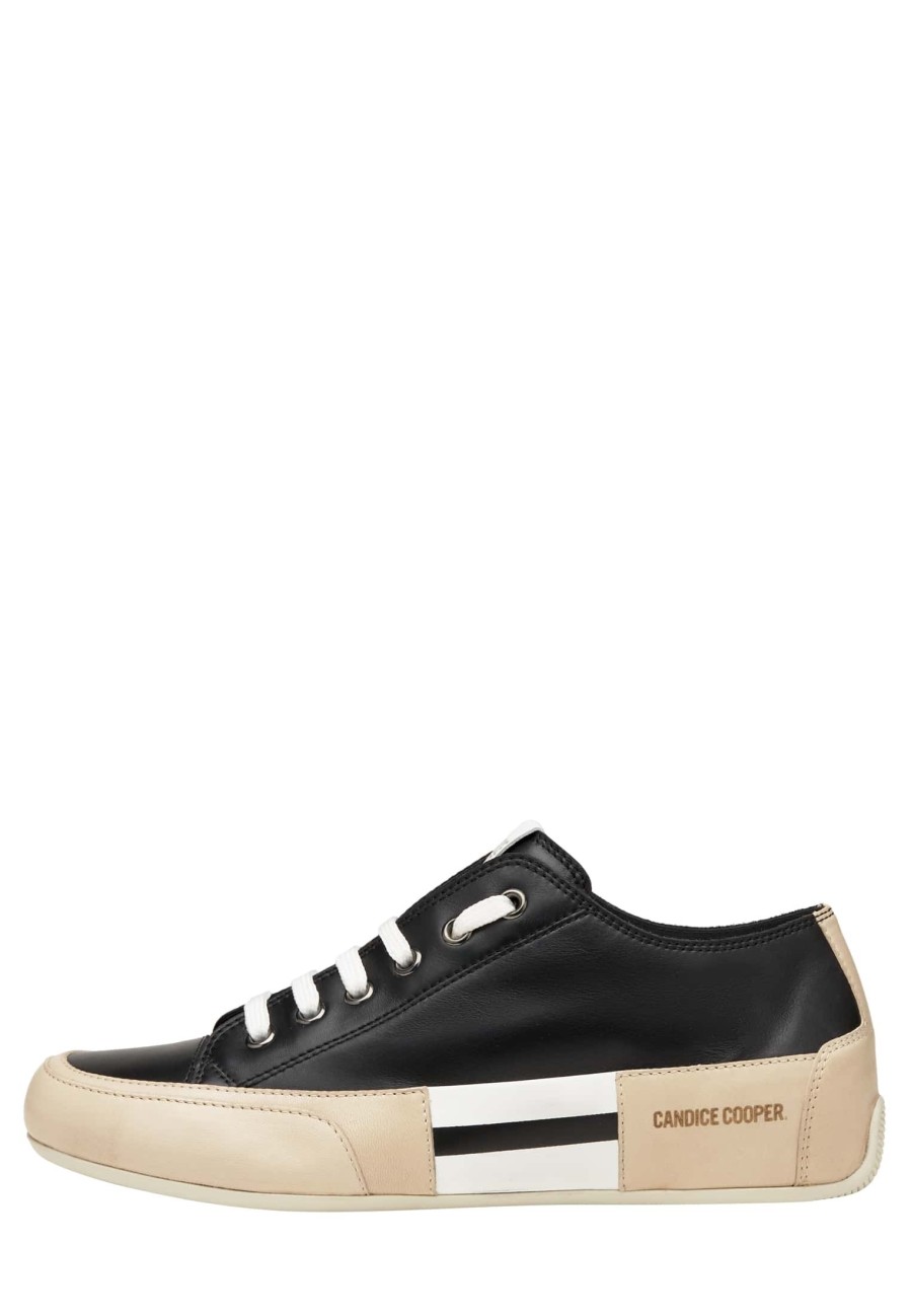 Hommes Candice Cooper | Rock Patch S - Baskets En Cuir - Noir