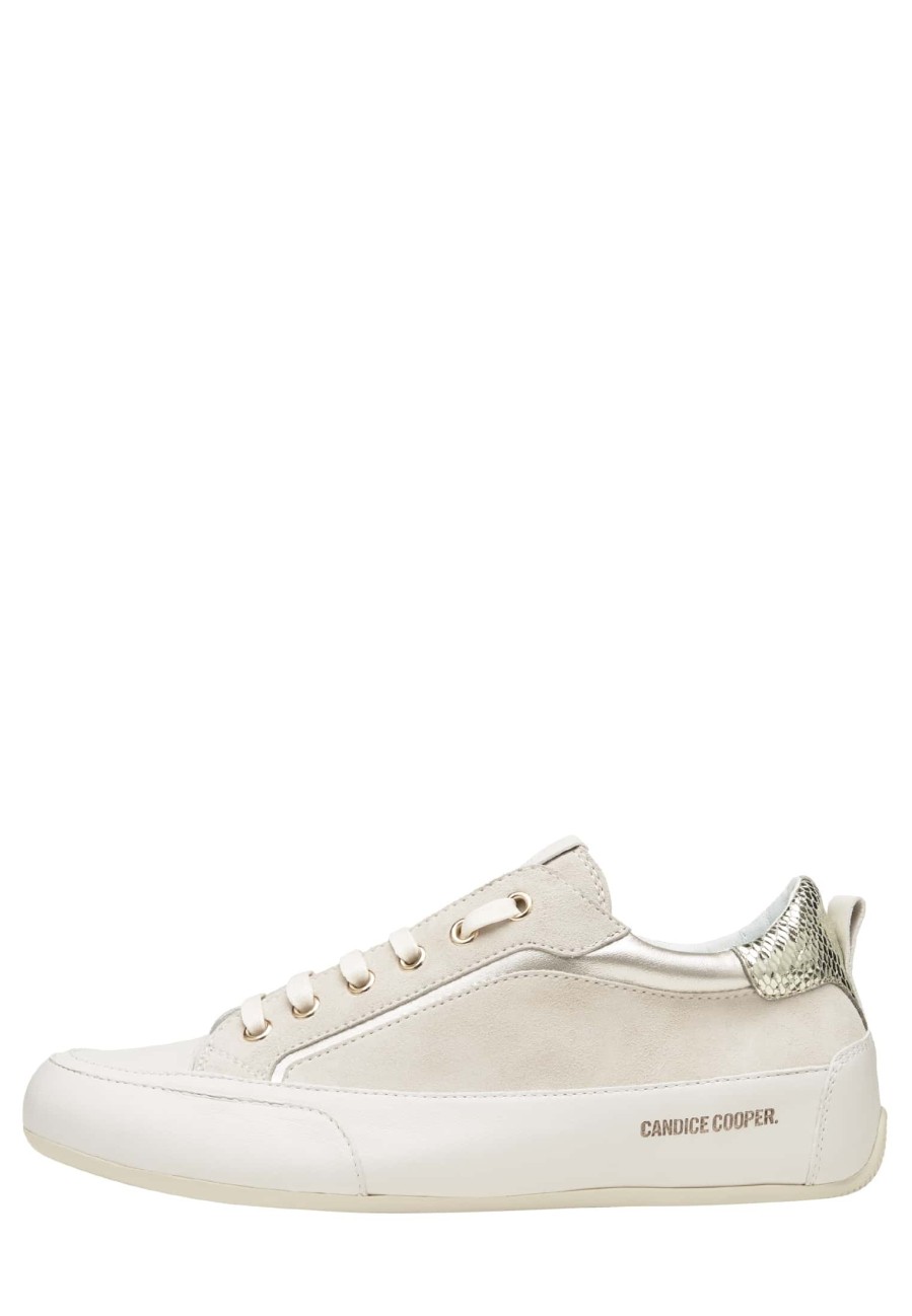 Hommes Candice Cooper | Kendo - Baskets En Cuir Et Daim - Beige