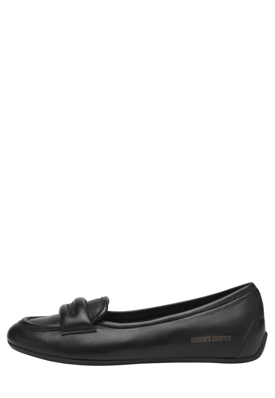 Femmes Candice Cooper | Rock Loafer 2 - Mocassins En Cuir - Noir