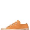 Femmes Candice Cooper | Baskets En Cuir Poli Et Daim Orange -Rock S