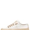 Femmes Candice Cooper | Rock Chic S - Baskets En Cuir - Blanc-Beige